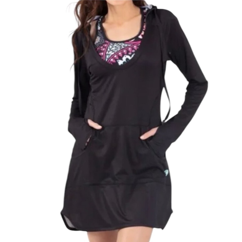 Black Women's Swim Coverup